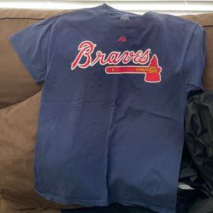 Atlanta Braves tee jersey. Chipper Jones. Rare.